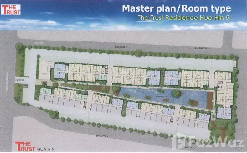 1-bed condo · The Trust Condo Huahin, photo 5